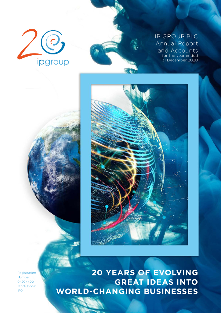 IP Group Plc（IPO）2020财年年度报告（英文版）