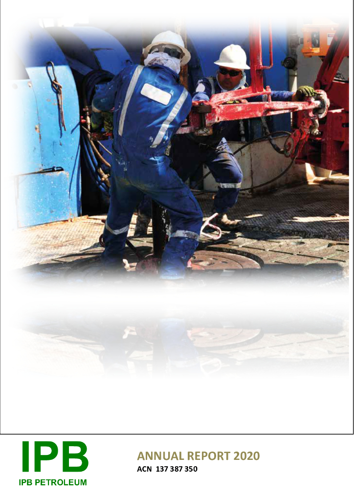 IPB Petroleum（IPB）2020财年年度报告（英文版）