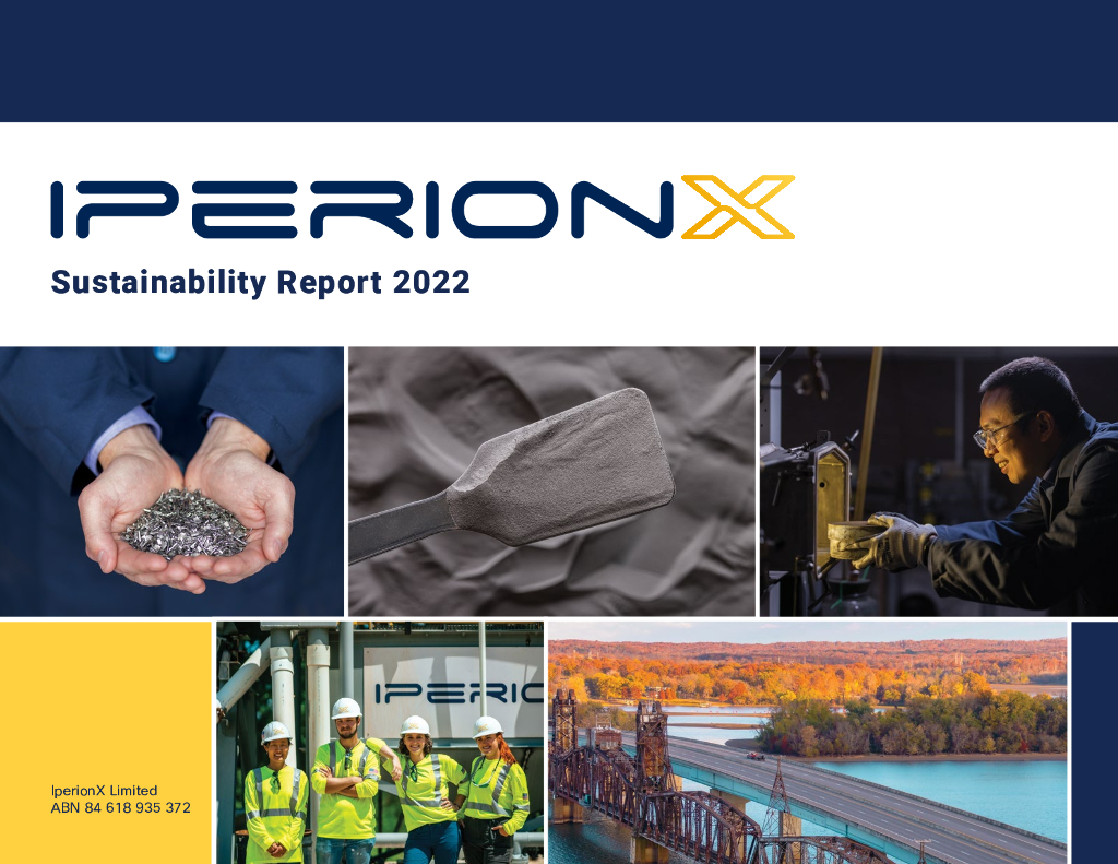 IperionX（IPX）2022年可持续发展报告（英文版）