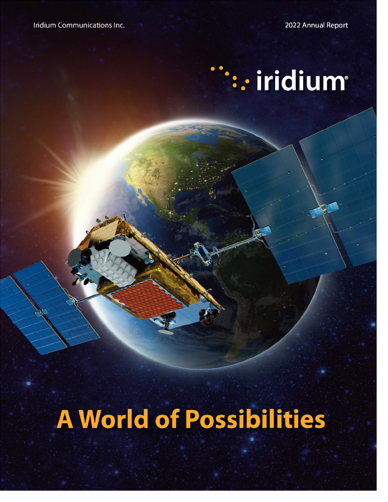 Iridium Communications Inc（IRDM）2022财年年度报告（英文版）