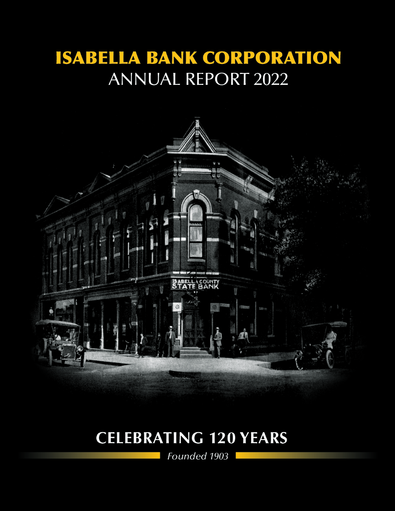 Isabella Bank Corp.（ISBA）2022财年年度报告（英文版）