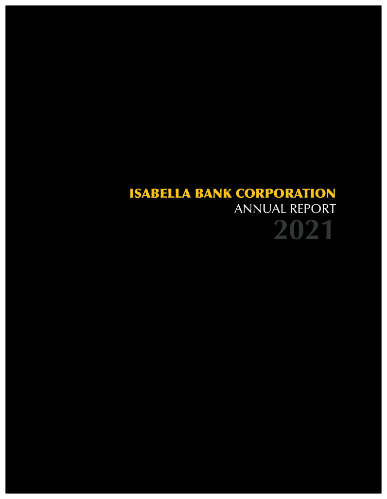 Isabella Bank Corp.（ISBA）2021财年年度报告（英文版）