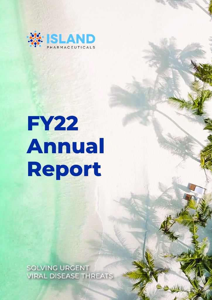 Island Pharmaceuticals（ILA）2022财年年度报告（英文版）
