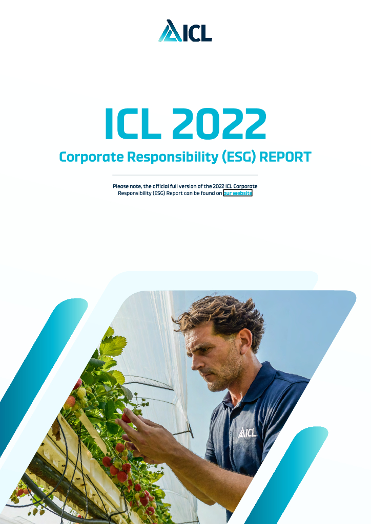 Israel Chemicals Limited（ICL）2022年企业责任报告（英文版）