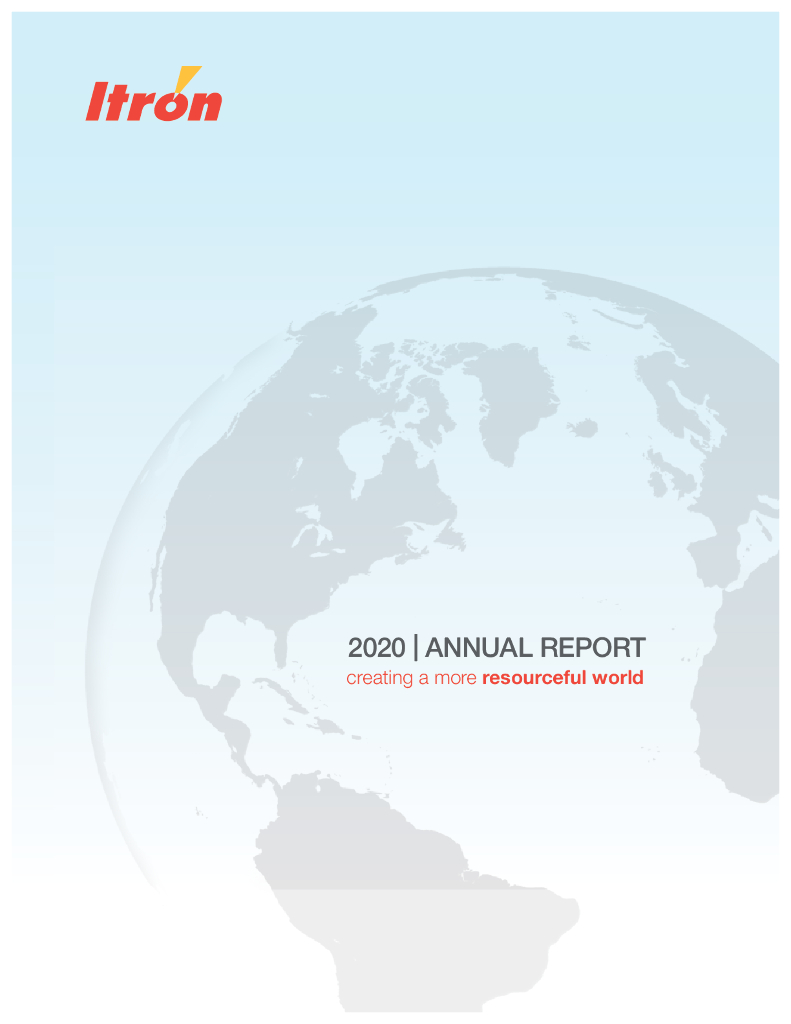 Itron,Inc.（ITRI）2020财年年度报告（英文版）