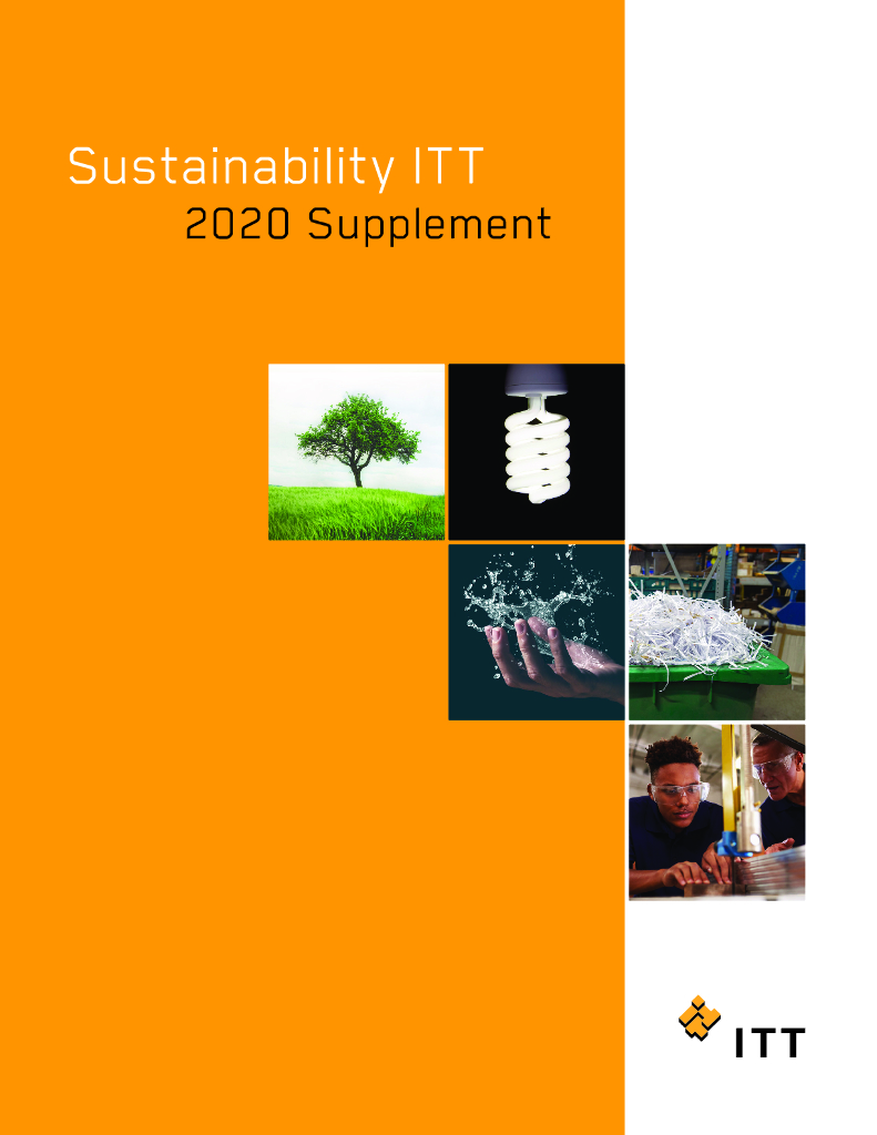 ITT Corp.（ITT）2020年可持续发展报告（英文版）