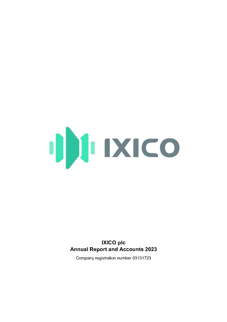 IXICO plc（IXI）2023财年年度报告（英文版）