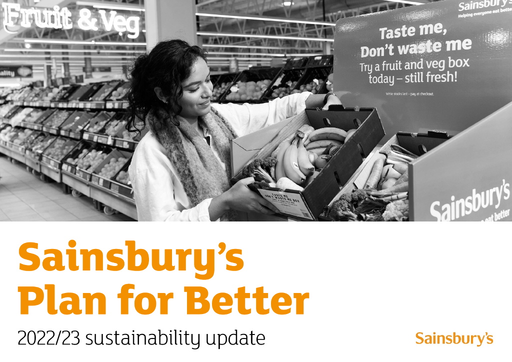 J Sainsbury PLC（GB0767628）2023年可持续发展报告（英文版）