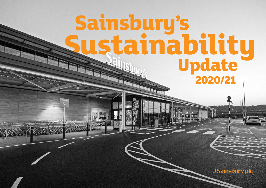 J Sainsbury PLC（GB0767628）2021年可持续发展报告（英文版）
