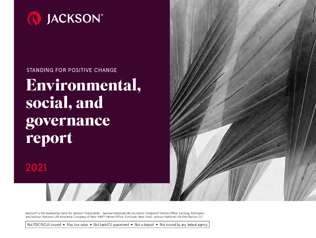Jackson Financial Inc.（JXN）2021年ESG报告（英文版）