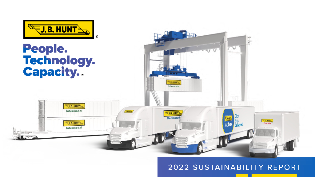 JB Hunt Transport Services Inc.（JBHT）2022年可持续发展报告（英文版）