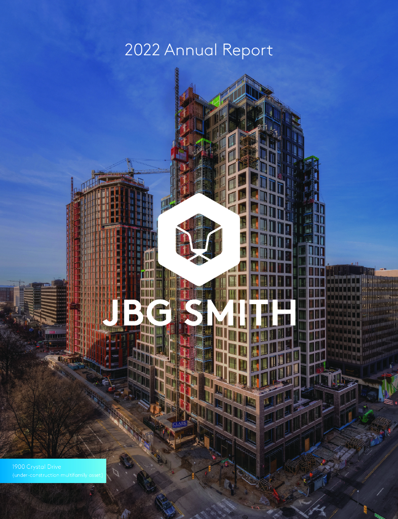 JBG SMITH（JBGS）2022财年年度报告（英文版）