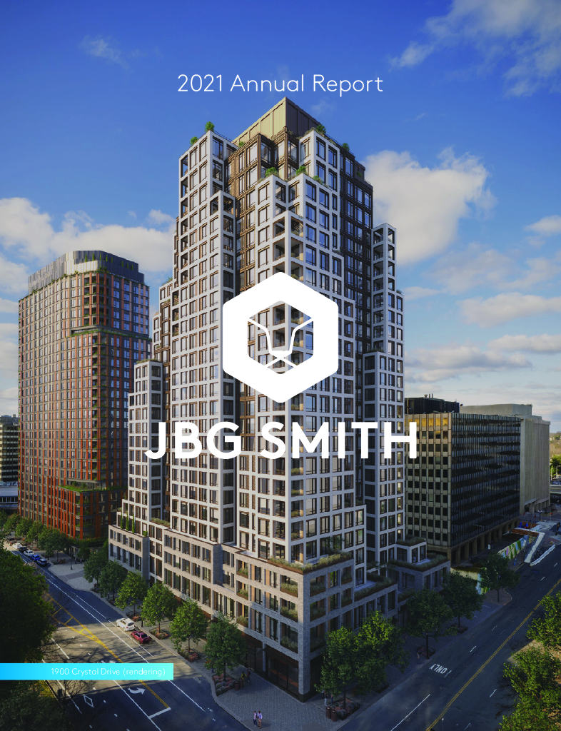 JBG SMITH（JBGS）2021财年年度报告（英文版）
