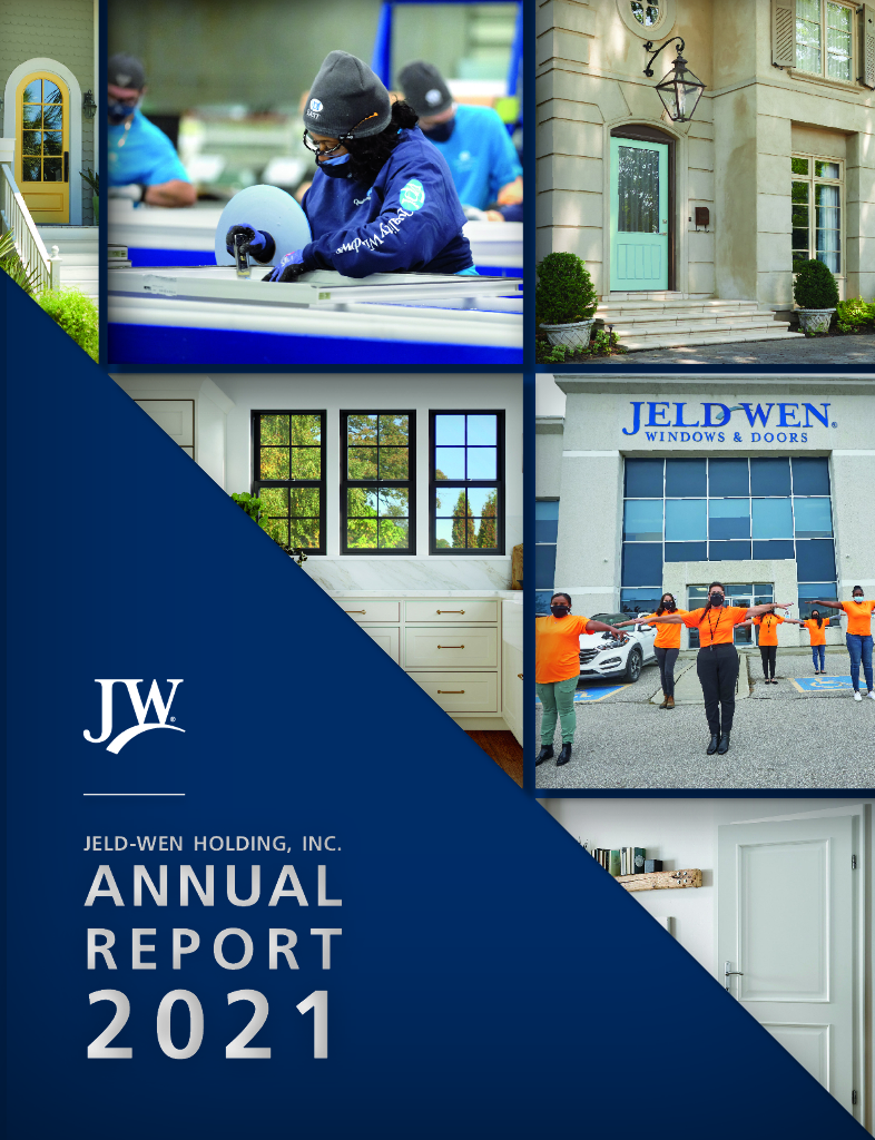 JELD-WEN Holding,Inc.（JELD）2021财年年度报告（英文版）