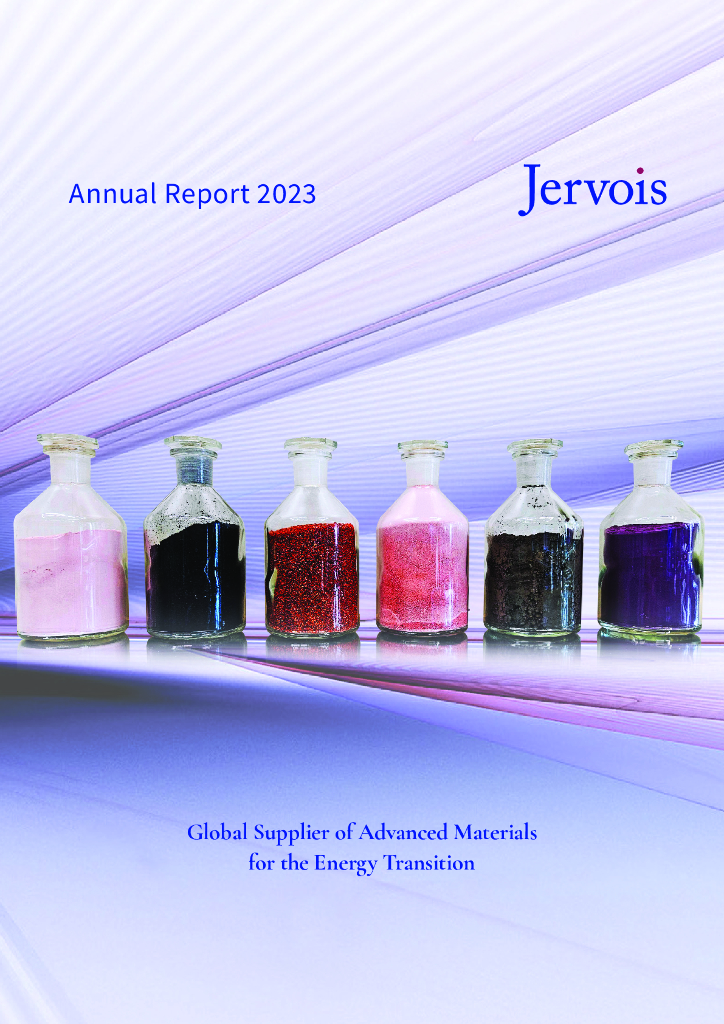 Jervois Mining Ltd.（JRV）2023财年年度报告（英文版）