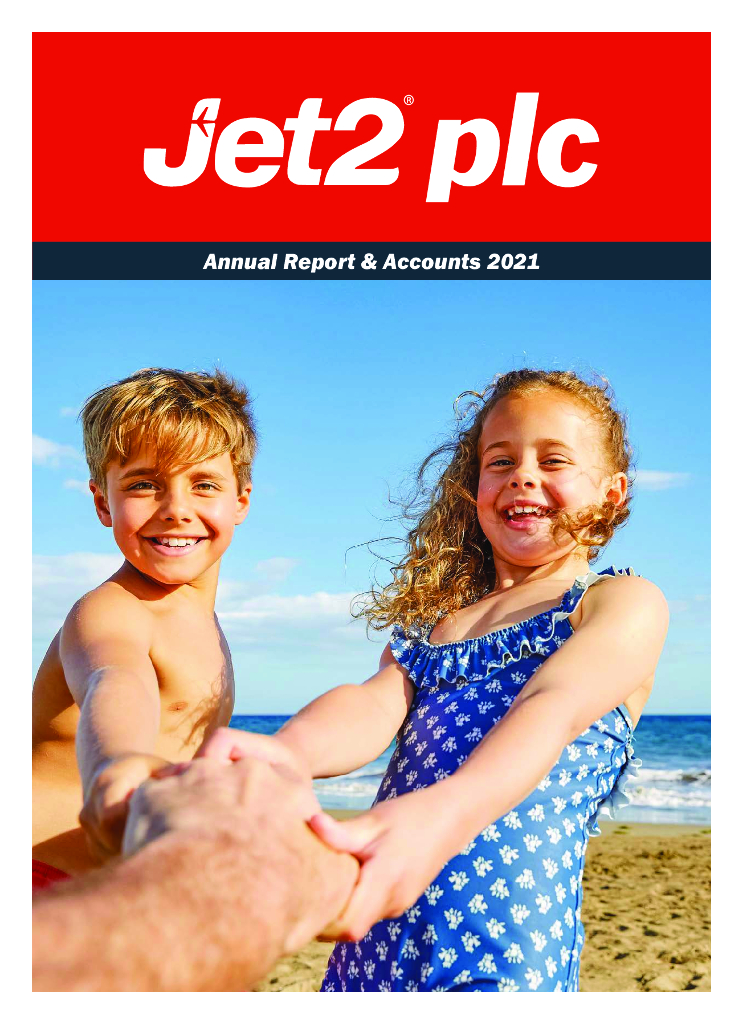 Jet2 plc（JET2）2021财年年度报告（英文版）