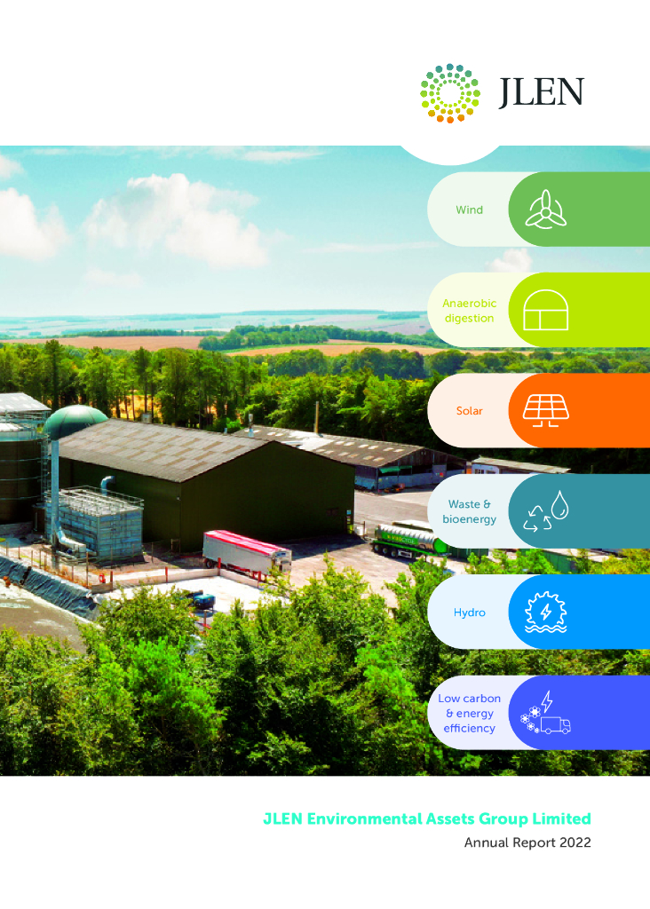 JLEN Environmental Assets Group Limited（JLEN）2022财年年度报告（英文版）