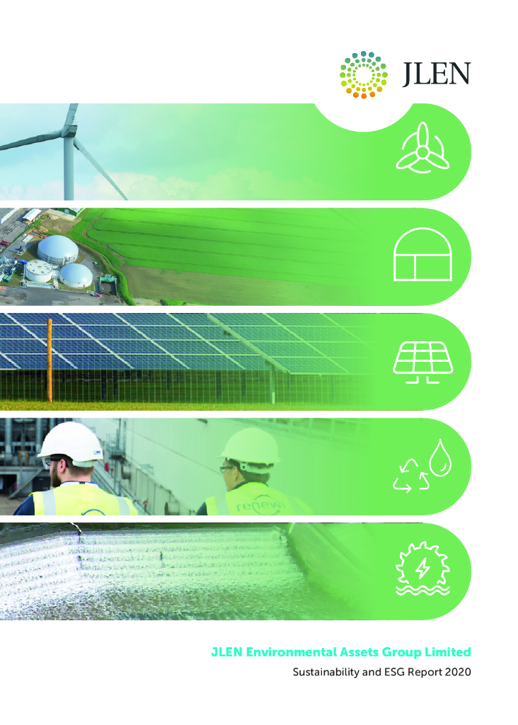 JLEN Environmental Assets Group Limited（JLEN）2020年可持续发展报告（英文版）