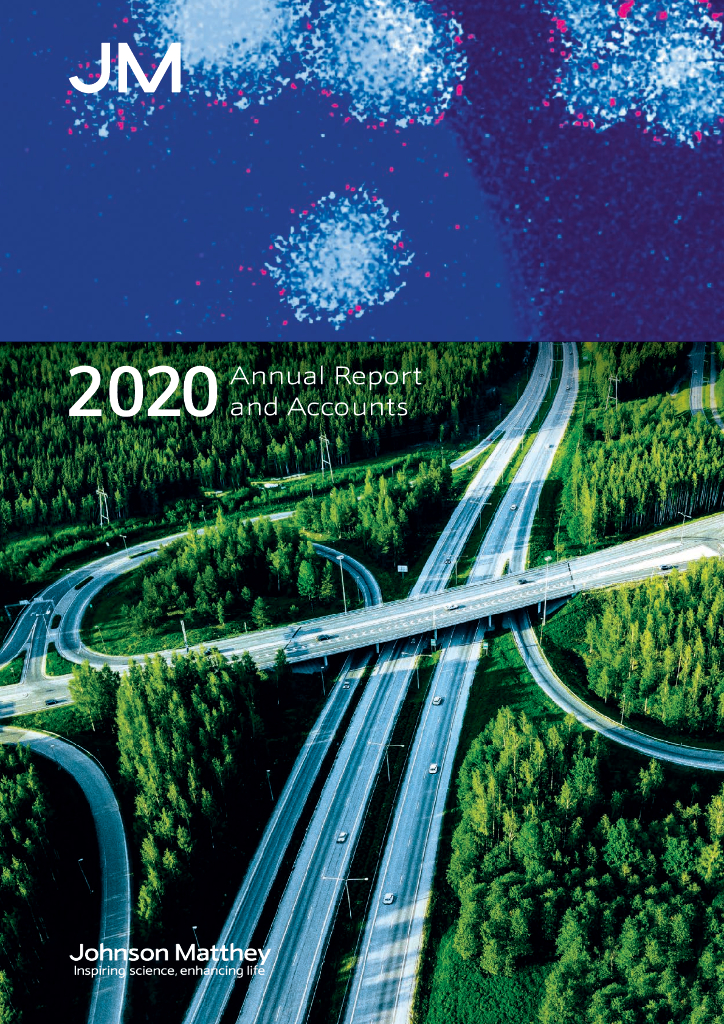 Johnson Matthey plc（JMAT）2020财年年度报告（英文版）