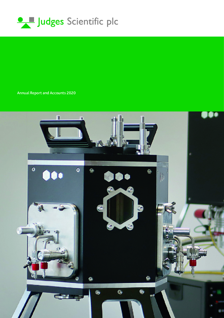 Judges Scientific Plc（JDG）2020财年年度报告（英文版）