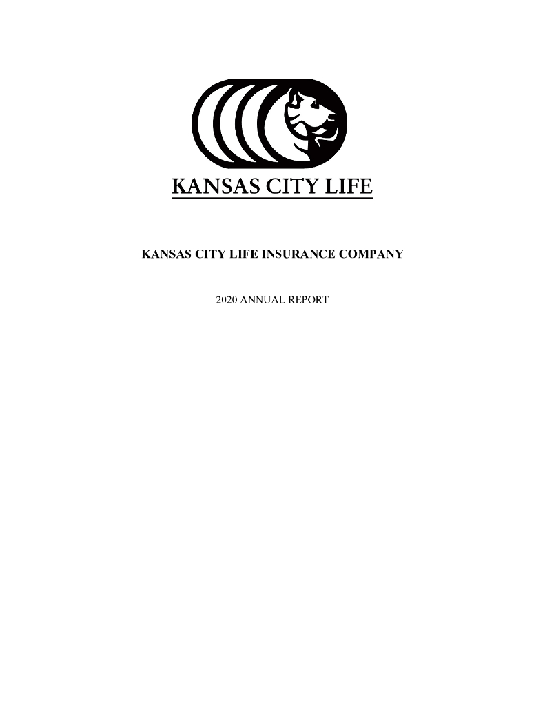 Kansas City Life Insurance Co.（KCLI）2020财年年度报告（英文版）