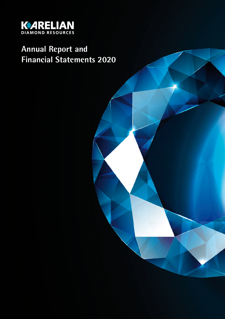 Karelian Diamond Resources（KDR）2020财年年度报告（英文版）