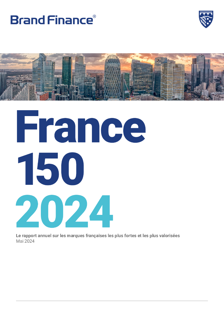 Brand Finance：2024年法国品牌150强报告（法文版）