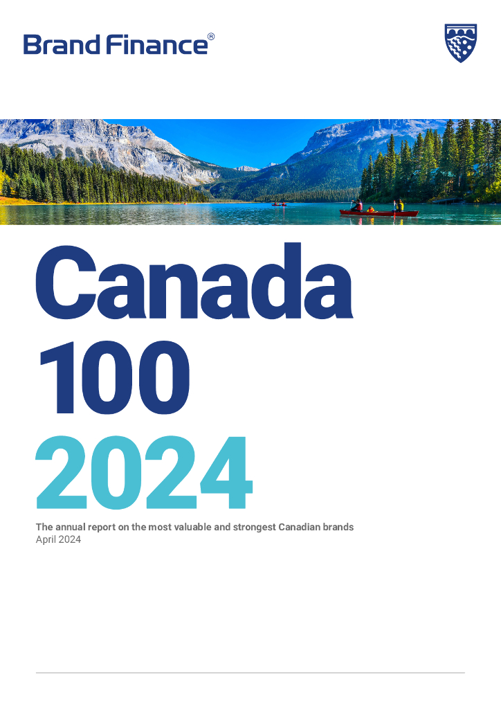 Brand Finance：2024年加拿大品牌100强报告（英文版）
