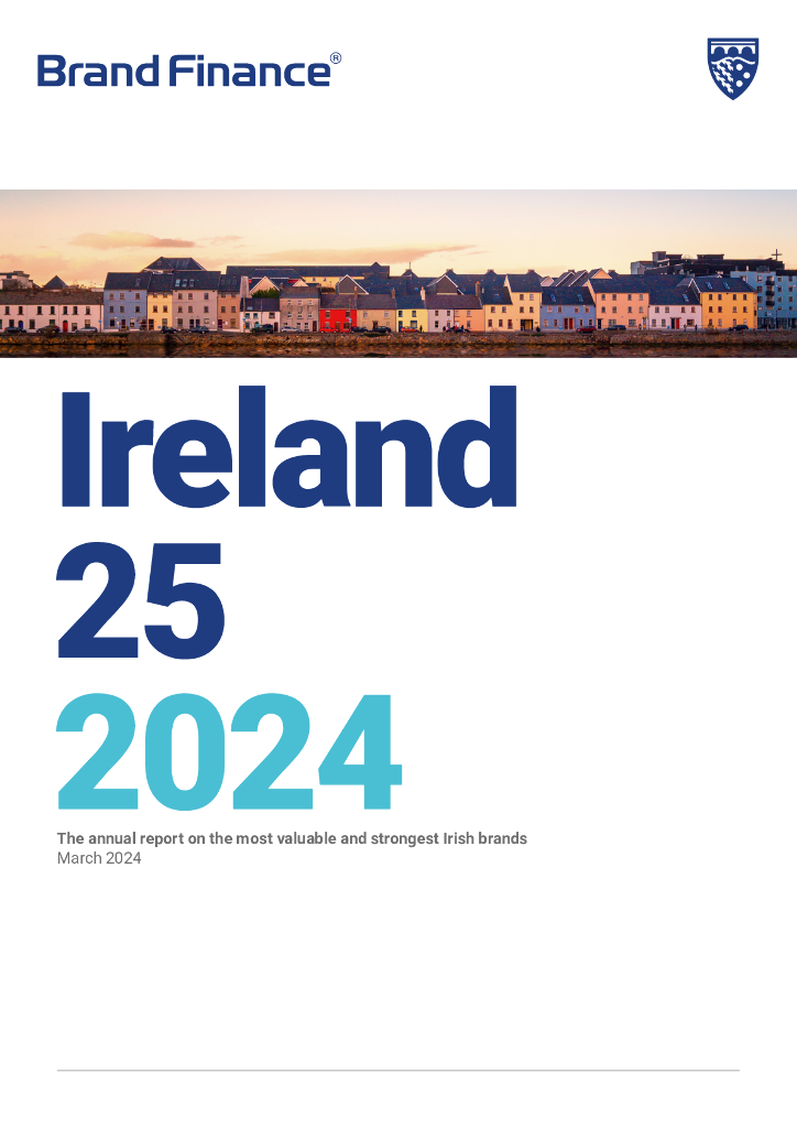 Brand Finance：2024爱尔兰品牌25强报告（英文版）
