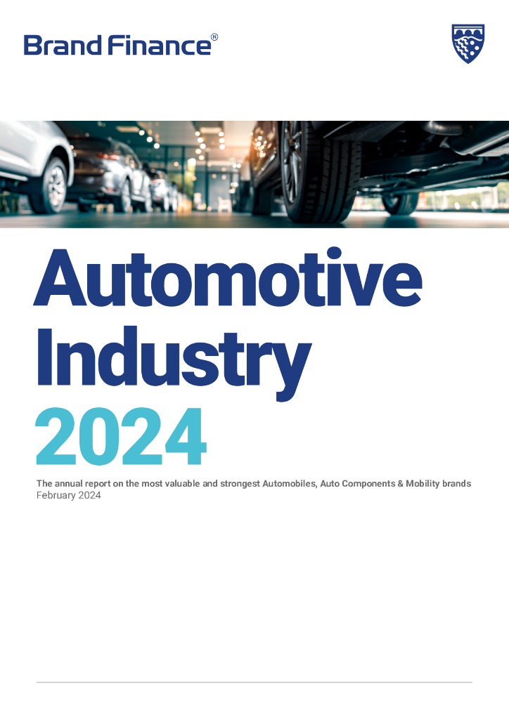 Brand Finance：2024最具价值及最强大的汽车工业品牌年报（英文版）