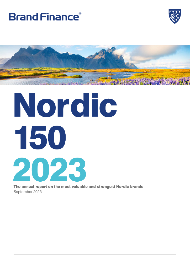 Brand Finance：2023年度北欧品牌价值150强报告（英文版）