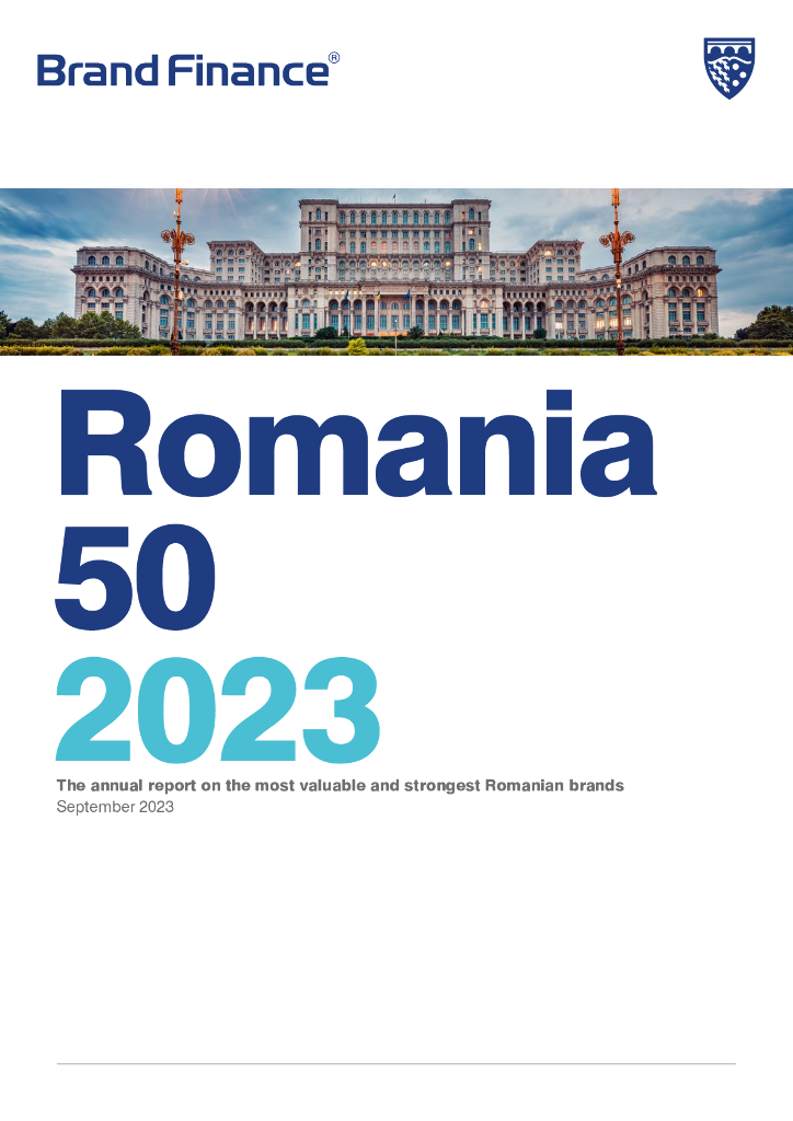 Brand Finance：2023年罗马尼亚品牌50强报告（英文版）