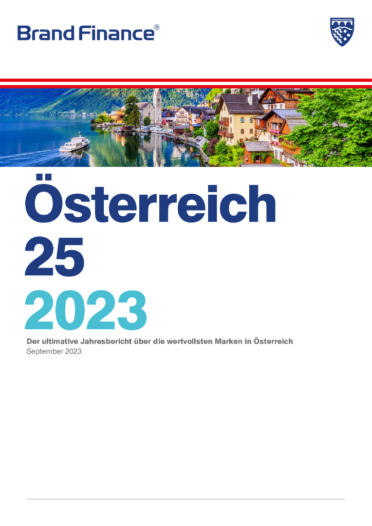 Brand Finance：2023年奥地利品牌25强（德语版）