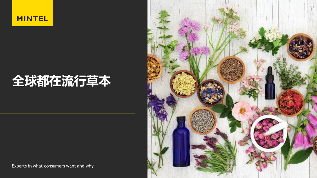 英敏特：2024全球都在流行草本趋势洞察报告