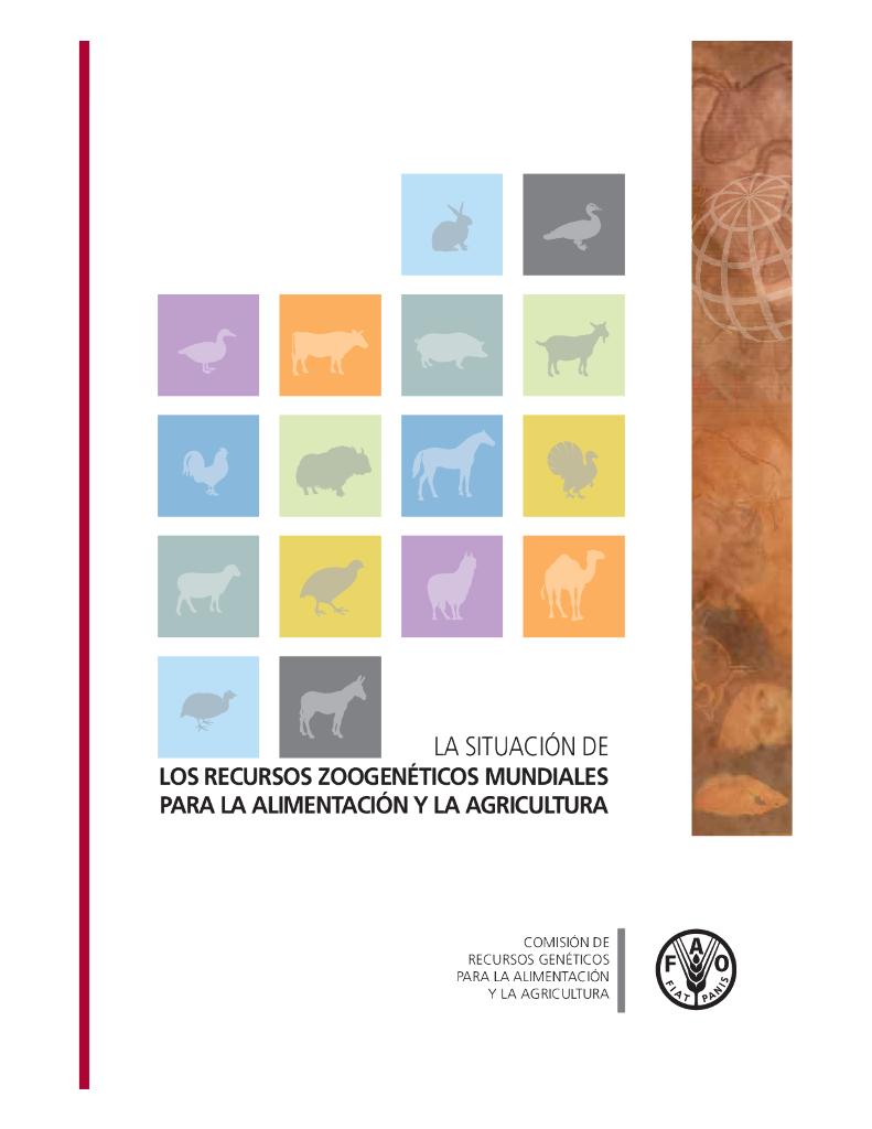 FAO联合国粮农组织：2010世界粮食与农业动物遗传资源状况报告（西班牙语版）