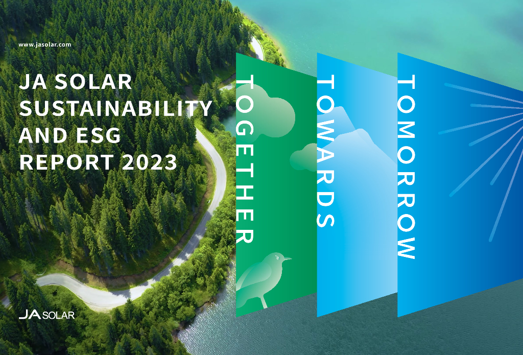 晶澳科技：2023年度可持续发展暨ESG报告（英文版）