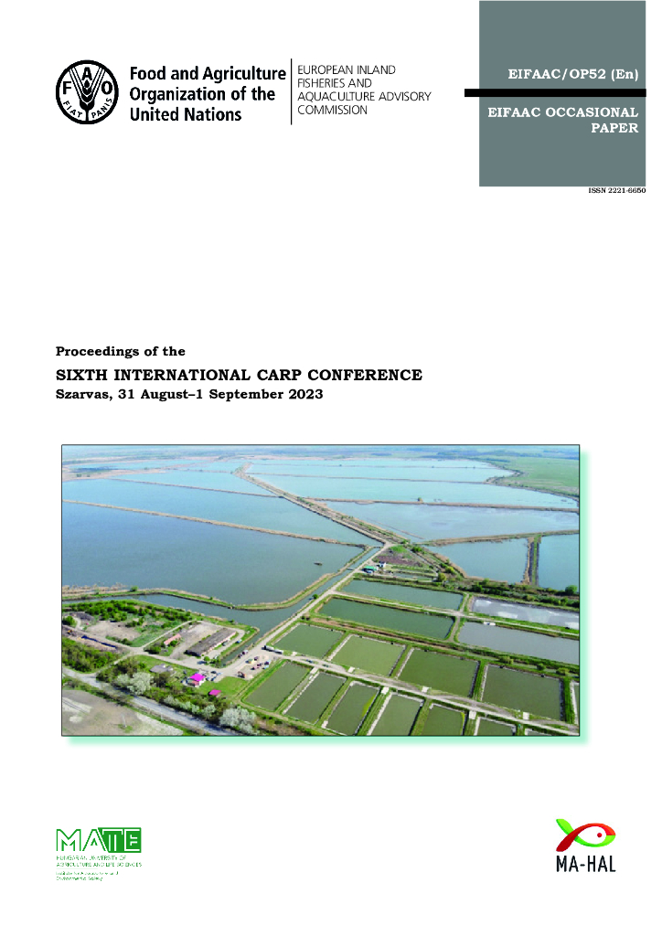 FAO联合国粮农组织：第六届国际鲤鱼大会会议记录（匈牙利萨尔瓦斯 2023年8月31日至9月1日）（英文版）