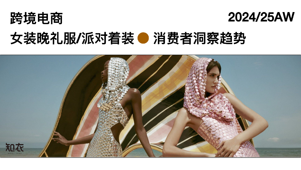 知衣科技：2024-2025AW跨境电商女装晚礼服/派对着装消费者洞察趋势报告