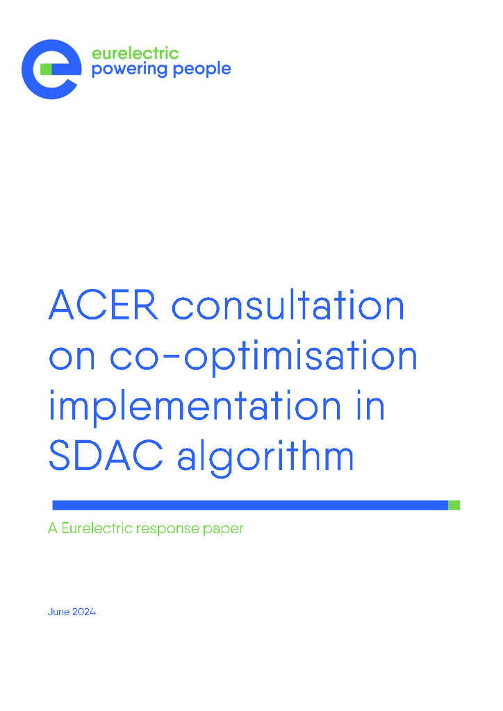 欧洲电力行业联盟：2024关于SDAC算法协同优化实施的ACER咨询报告（英文版）