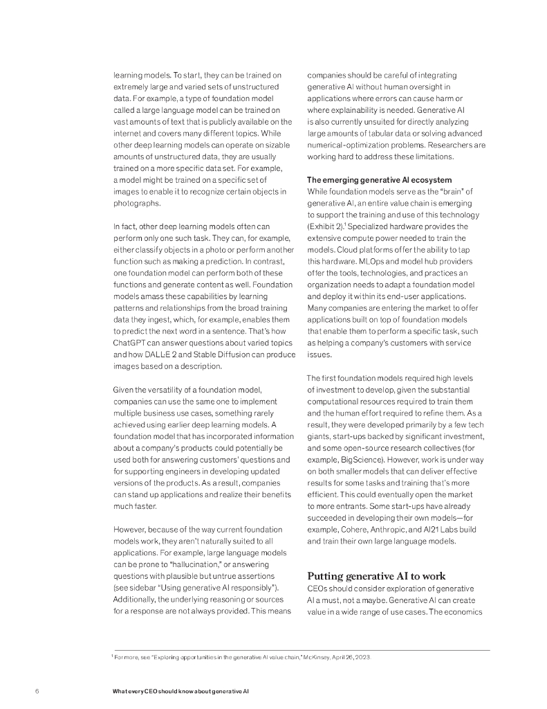 麦肯锡：2024每位CEO应了解的生成式人工智能报告（英文版）_第6页