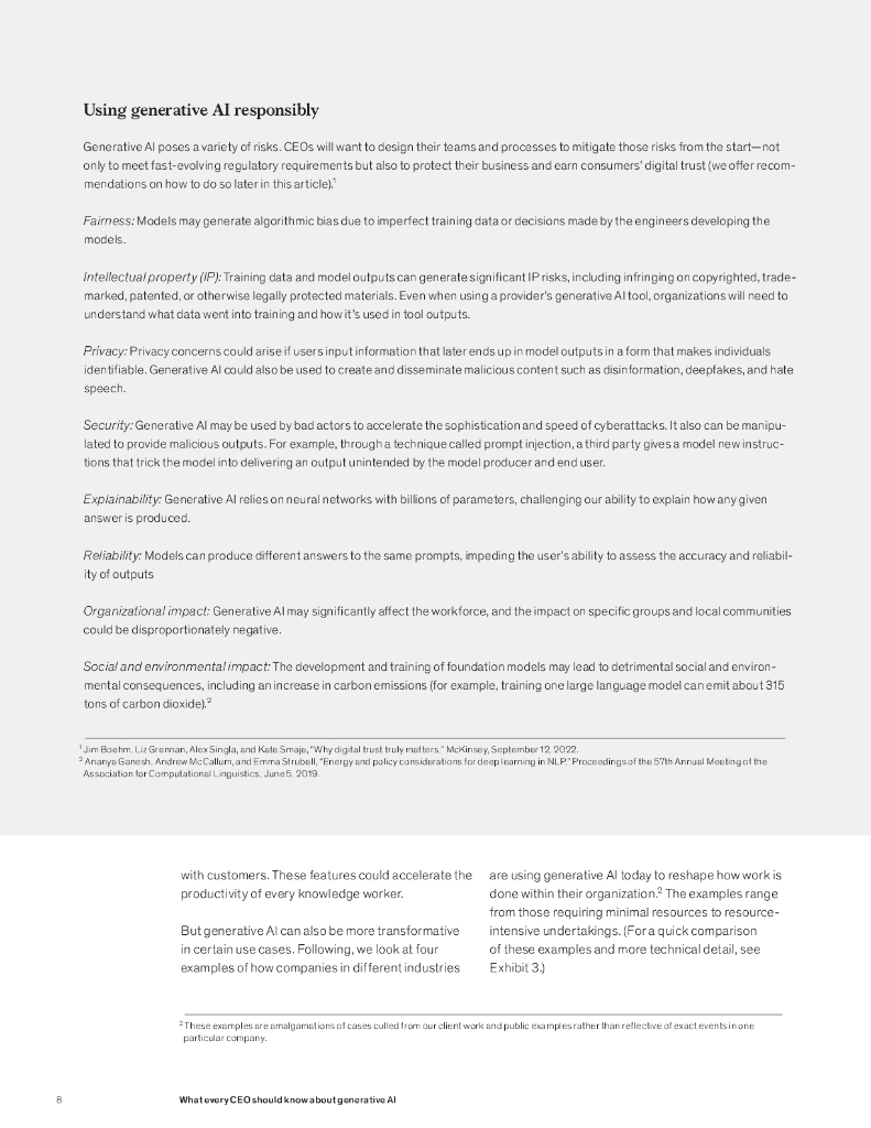 麦肯锡：2024每位CEO应了解的生成式人工智能报告（英文版）_第8页
