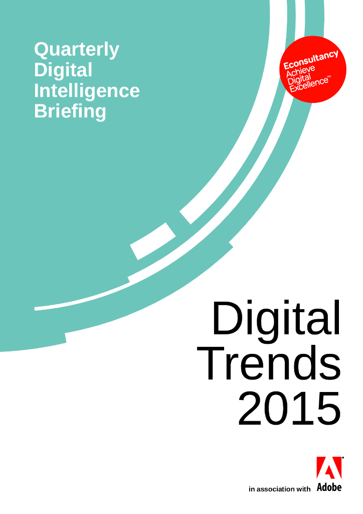Adobe：2015年大数据营销趋势报告（Quarterly Digital Intelligence Briefing）（英文版）