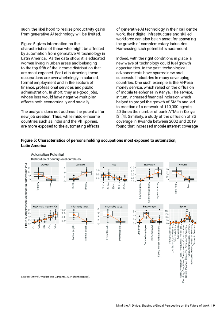 国际劳工组织（ILO）：2024小心人工智能的鸿沟：塑造未来工作的全球视角报告（英文版）_第9页