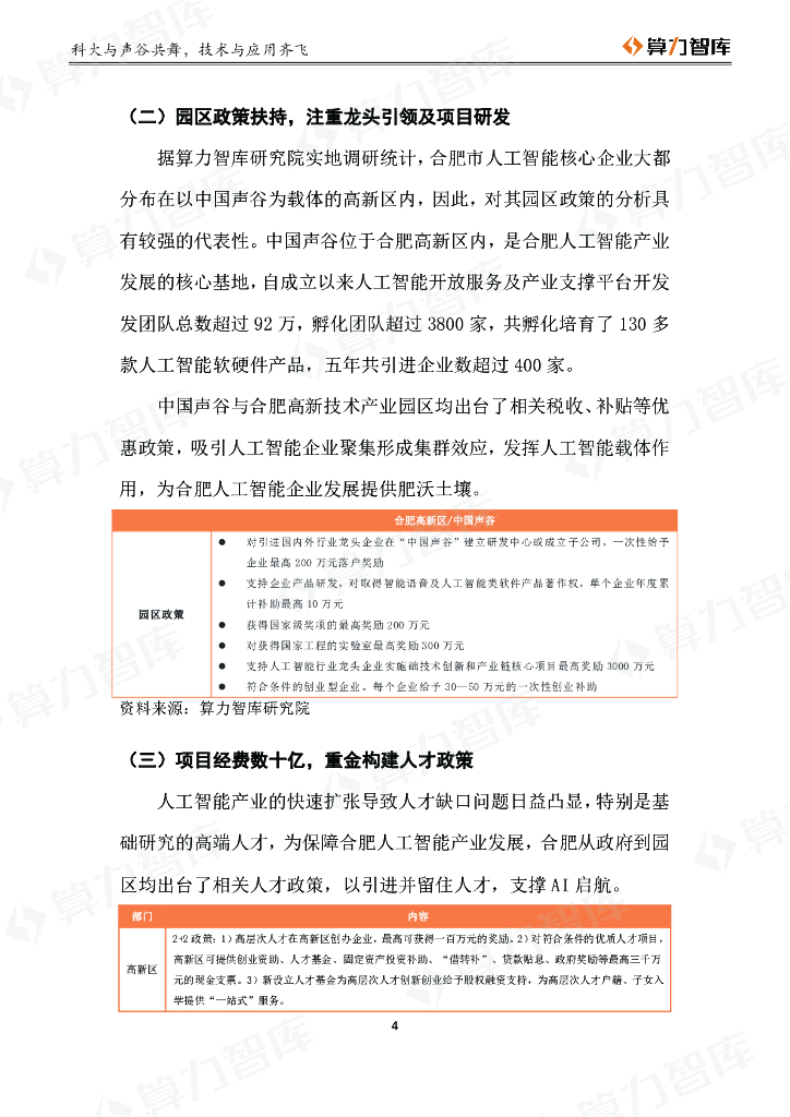 算力智库：2019中国人工智能20城・合肥篇_第10页
