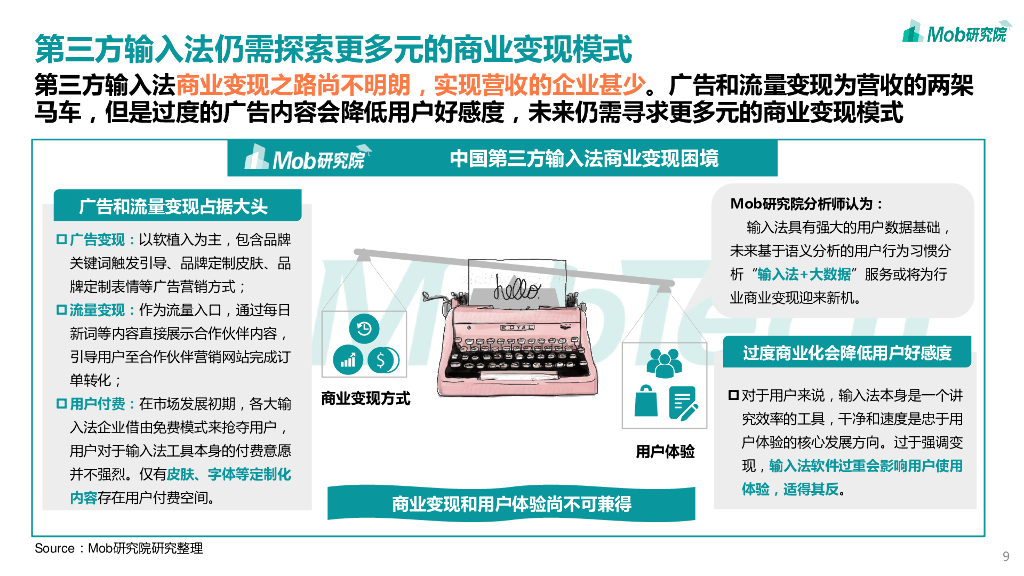 Mob研究院：2020中国第三方输入法行业洞察—人工智能时代，输入法由工具走向服务_第9页