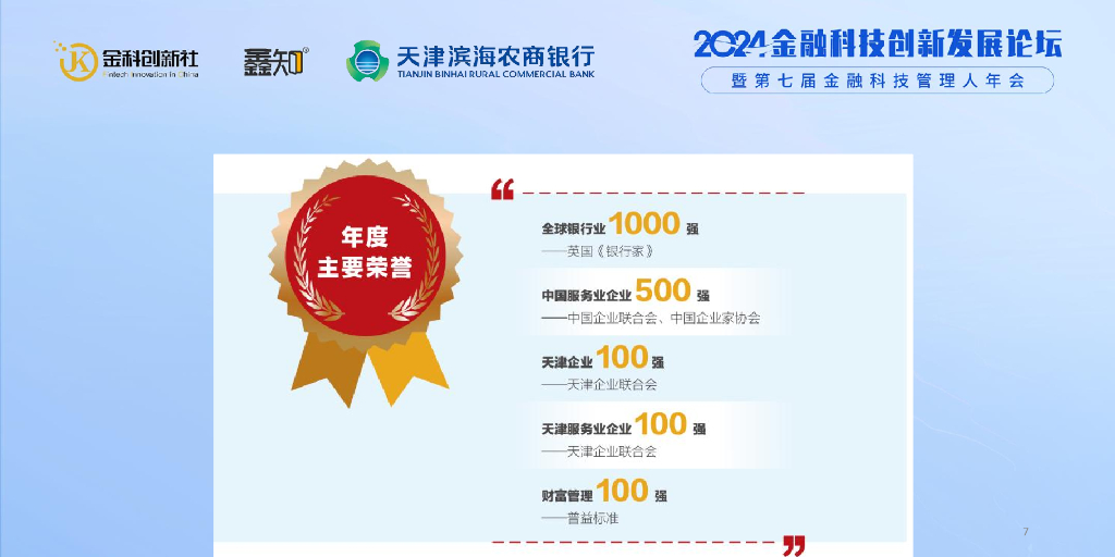 天津滨海农商银行（张晓勇）：贯彻落实数据战略，在发展新质生产力上善作善成_第7页