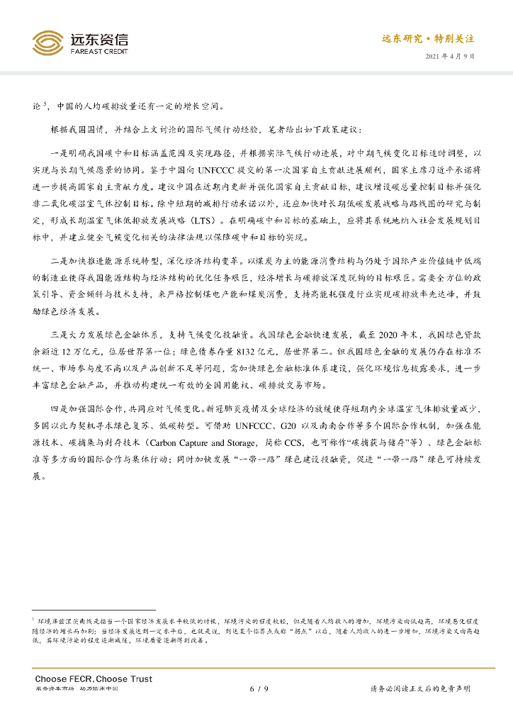 远东资信：全球视角下的碳中和_第6页