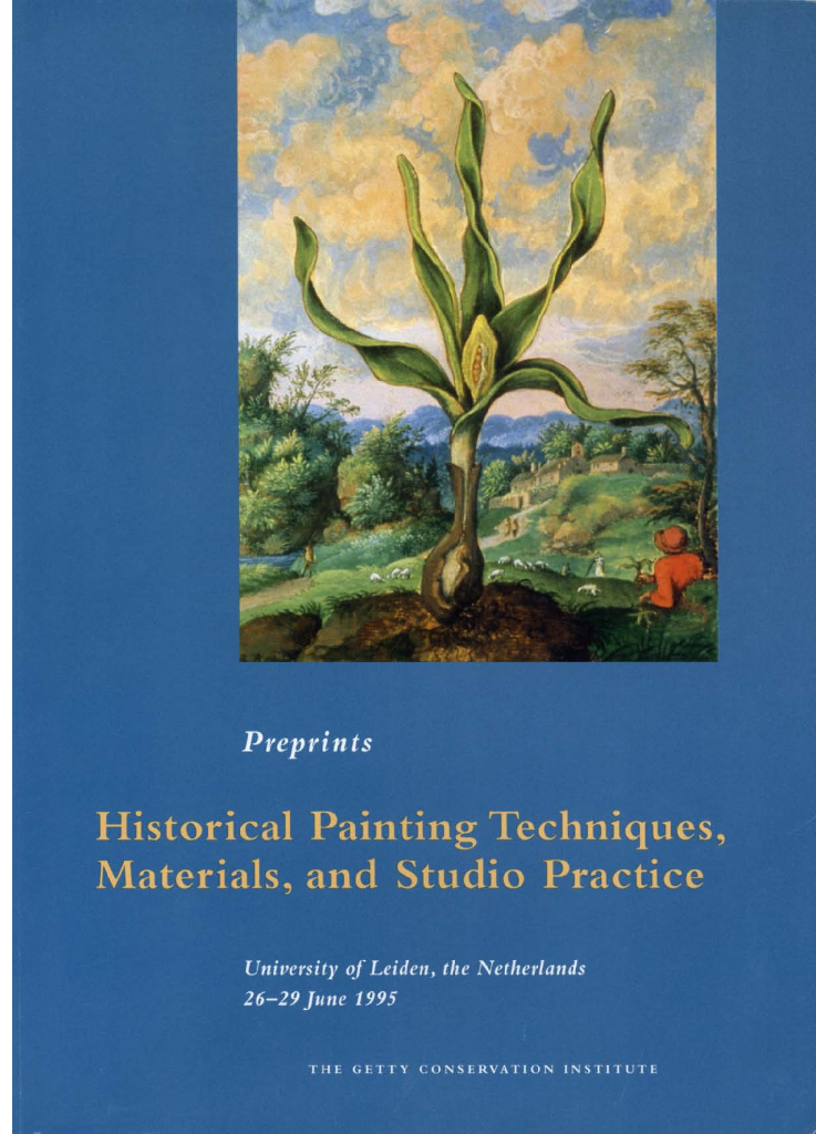 Getty（Marja F.J.Peck）：历史绘画技巧、材料和工作室实践（英文版）
