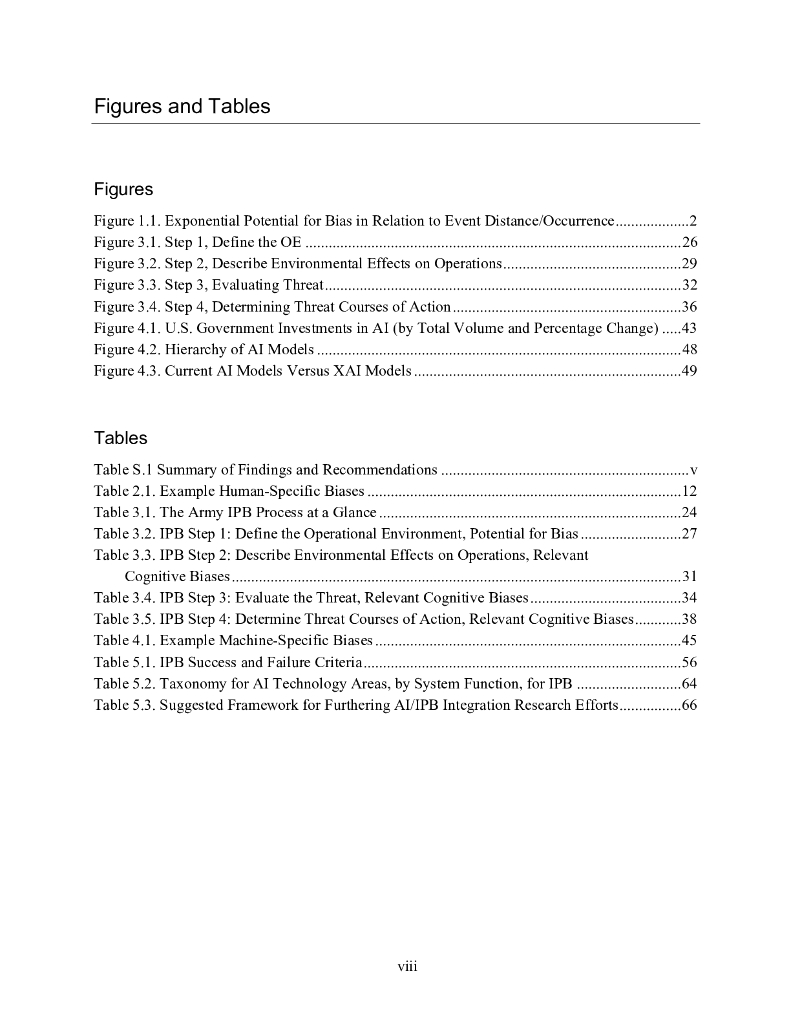 Rand兰德：​利用人工智能缓解美国陆军战场情报准备过程的潜在人类偏差（英文版）_第8页
