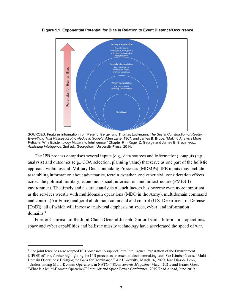 Rand兰德：​利用人工智能缓解美国陆军战场情报准备过程的潜在人类偏差（英文版）_第10页
